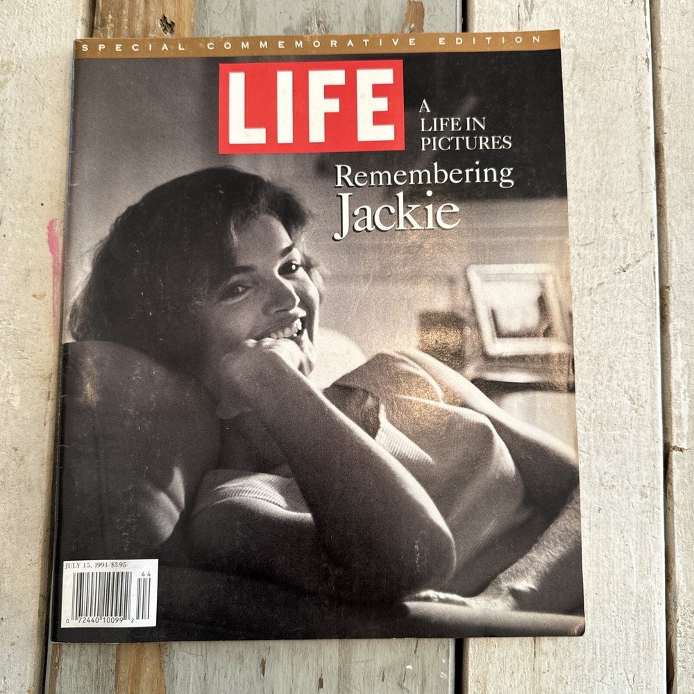 LIFE Special Commemorative Edition A Life In Pictures Remembering Jackie 1994